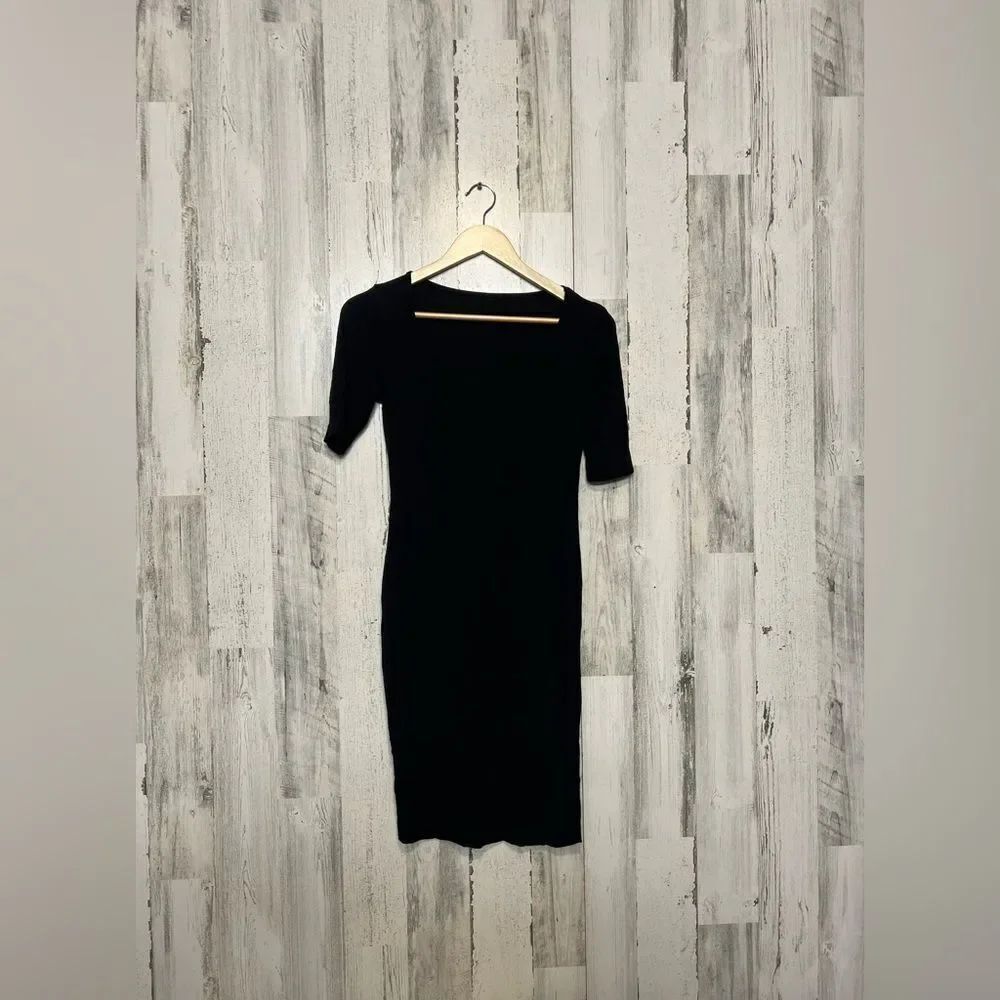 Midi black dress size small